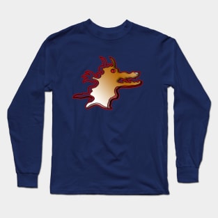 Dragon Face Long Sleeve T-Shirt